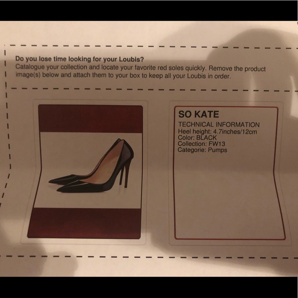 Lou Boutin SO KATE Heels